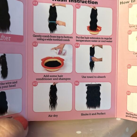 20 inch invisible hair extension comes with all accessories - Picture 6 of 12